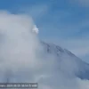 Gunung Semeru erupsi dengan tinggi kolom letusan teramati sekitar 500 meter di atas puncak pada Rabu (5/6) pukul 08.53 WIB. Foto/ANTARA