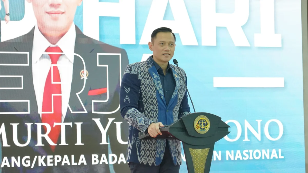 Menteri ATR/BPN, Agus Harimurti Yudhoyono (AHY) melakukan pertemuan dengan insan pers Jakarta, Jumat (07/06/2024)/ Dok. Humas Kementerian Agraria dan Tata Ruang/ Badan Pertanahan Nasional