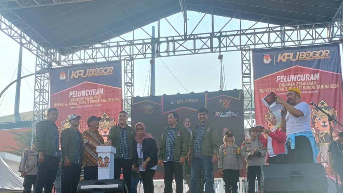 KPU Kabupaten Bogor Luncurkan Tahapan Pemilu Bupati dan Wakil Bupati, Maskotnya Macan Tutul Jawa Barat Foto : Istimewa