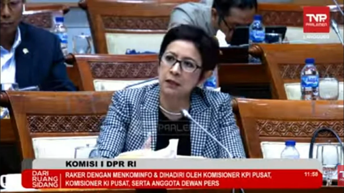 Raker dengan Menkominfo, Nurul Arifin Cecar Soal Judi Online