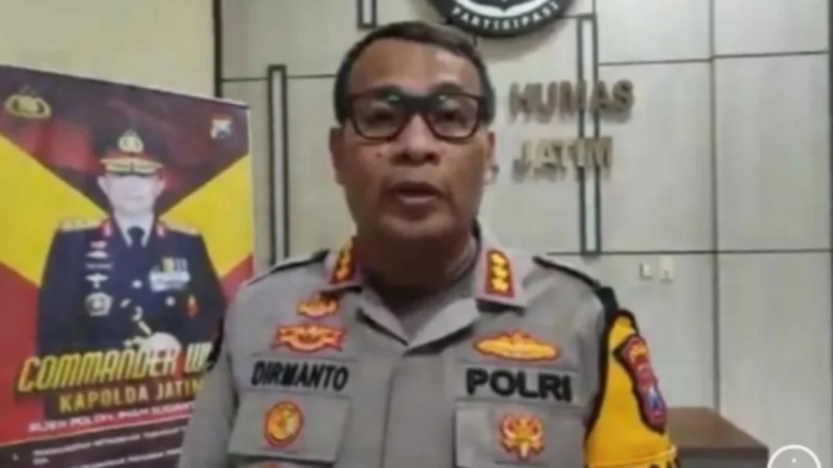 Kabid Humas Polda Jatim Kombes Pol. Dirmanto. Foto/ANTARA