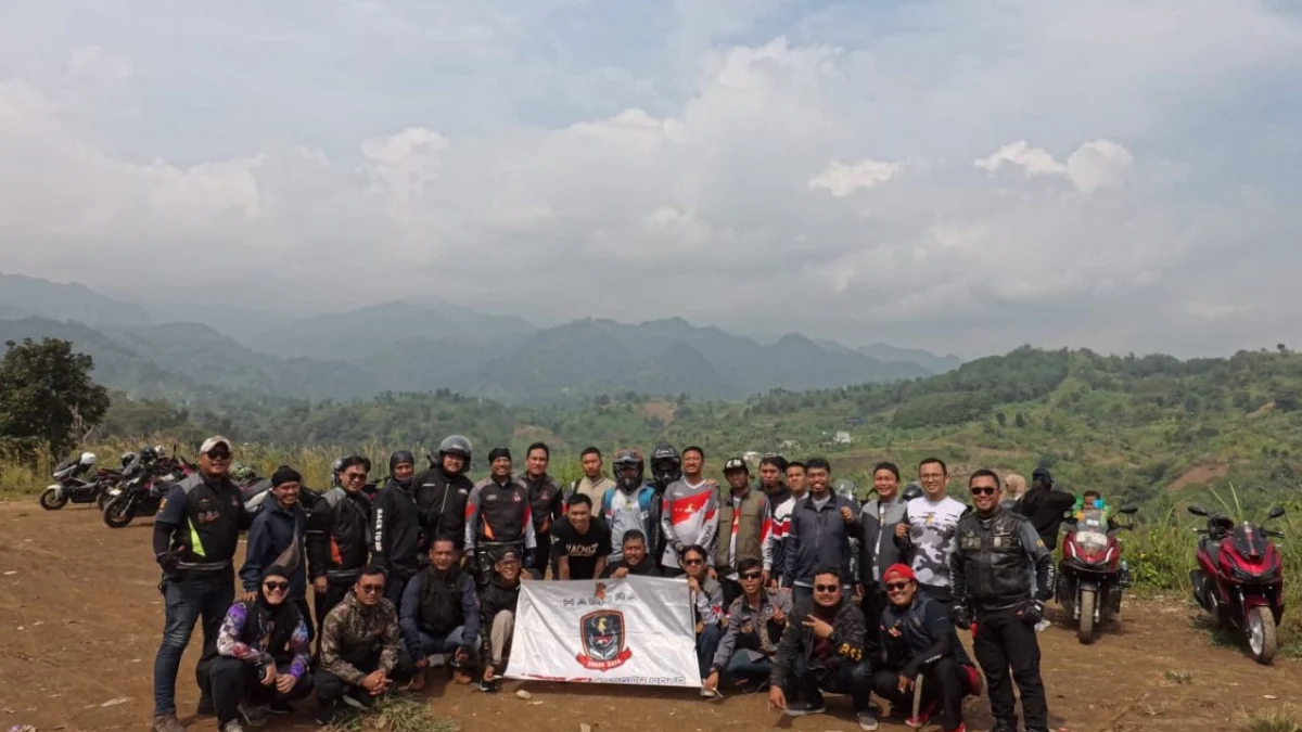 Sunmori Komunitas ADV Bogor Raya Jelajahi Kawasan Bogor Timur