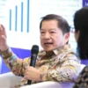 Menteri Perencanaan Pembangunan Nasional/Kepala Badan Perencanaan Pembangunan Nasional (PPN/Bappenas) Suharso Monoarfa dalam diskusi Indonesia Feature Network (IFN) di Jakarta, Senin (10/6). Foto/ANTARA