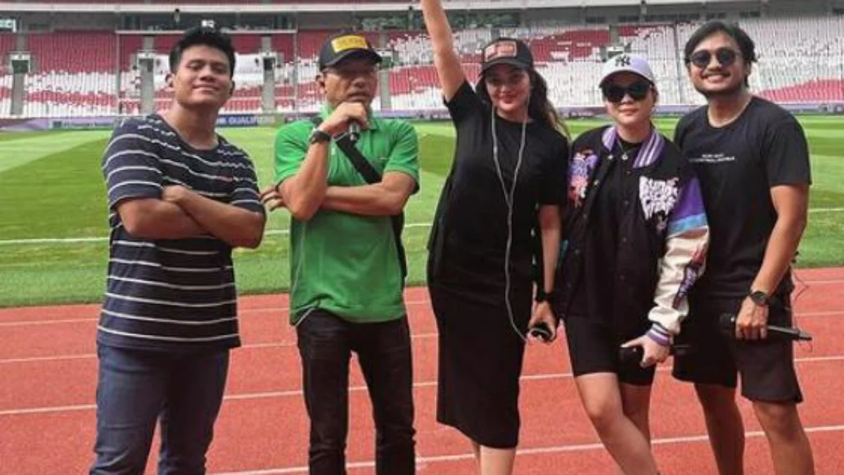 Anang trending di media sosial X (dulu Twitter) usai konser dadakan, setelah pertandingan Indonesia melawan Filipina dalam kualifikasi Piala Dunia, Selasa (11/6/2024). (Instagram / ananghijau)