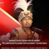 Anggota KPU RI Idham Holik saat hadiri peluncuran pilkada Papua Barat. (Dok. KPU RI)