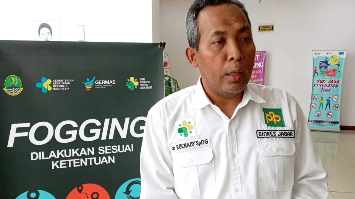 Dok. Kabid P2P Dinkes Jabar, Rochady. Foto. Sandi Nugraha.