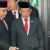 Mendagri Muhammad Tito Karnavian (tengah) usai menghadiri pelantikan Penjabat Gubernur Lampung di Kantor Kemendagri, Jakarta, Rabu (19/6). Foto/ANTARA