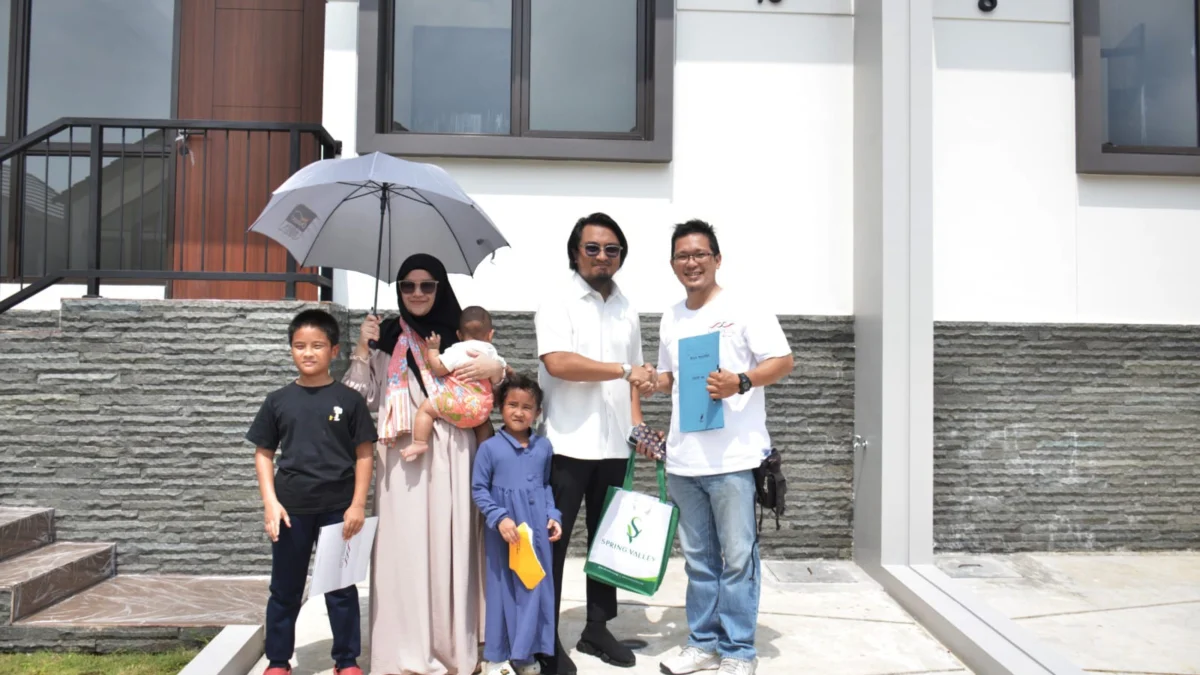 PT Sentul City Tbk Serah Terima Hunian Spring Valley kepada Konsumen