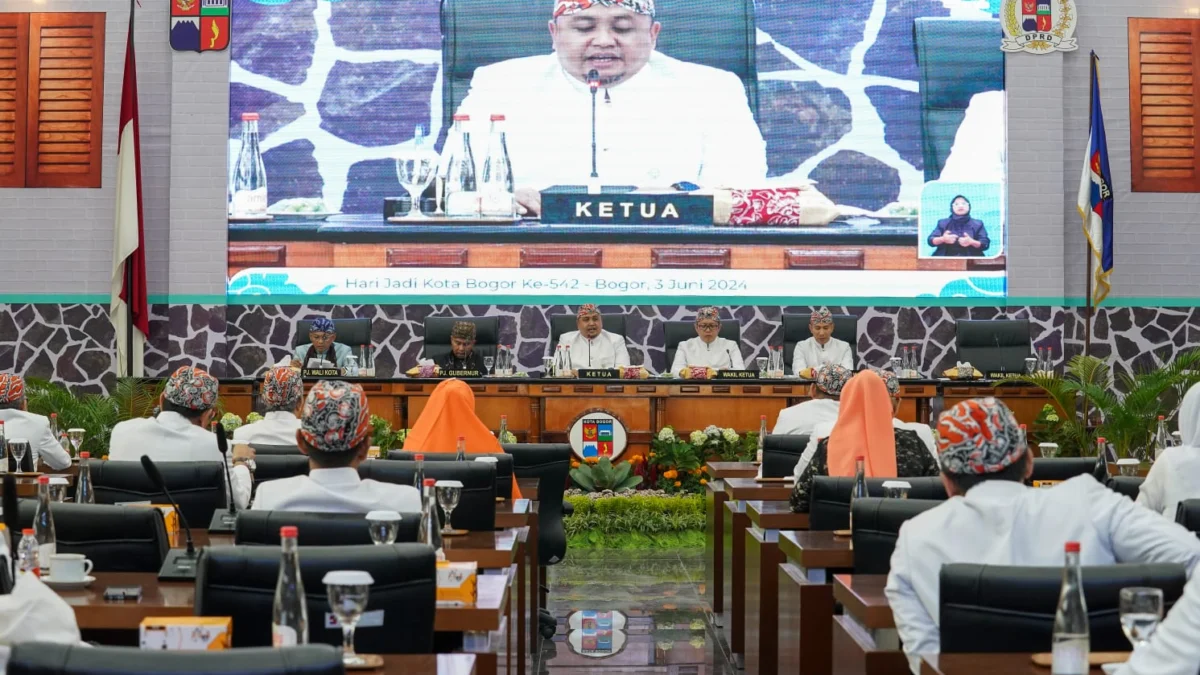 HJB ke-542. (Foto: Humpro DPRD Kota Bogor)