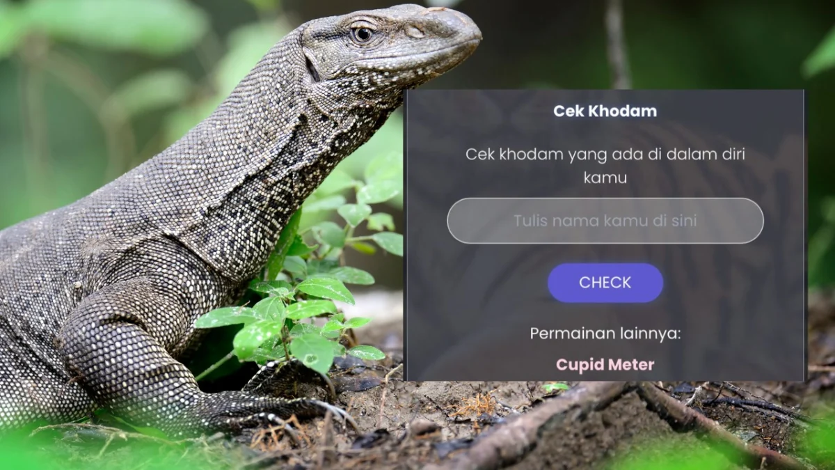 Cek Sosok Asli Khodam Dalam Diri Kamu Melalui Link Viral Ini, Apakah Biawak Alaska?