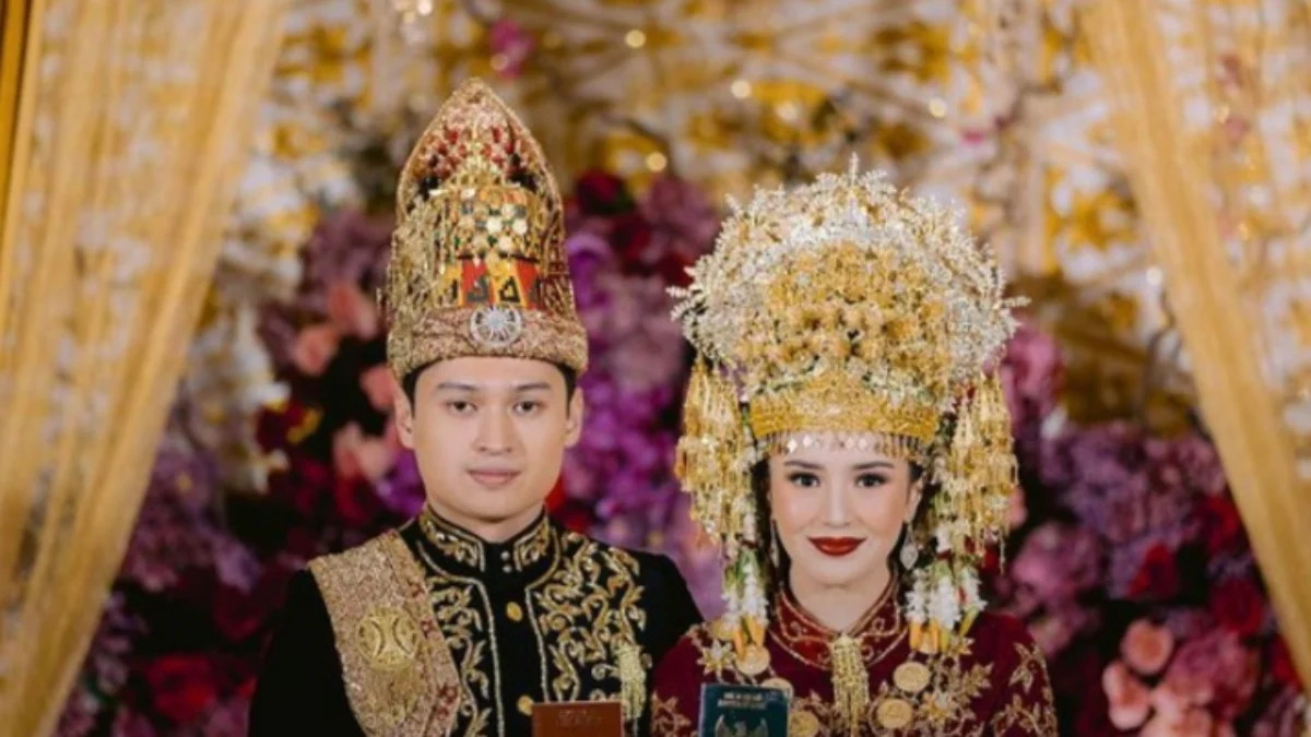 Beby Tsabina resmi menikah dengan Rizky Natakusama. foto/ Instagram @bebytsabina