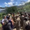 ricuh pedagang dan satpol PP di Puncak/Sandika Fadilah Jabar Ekspres/