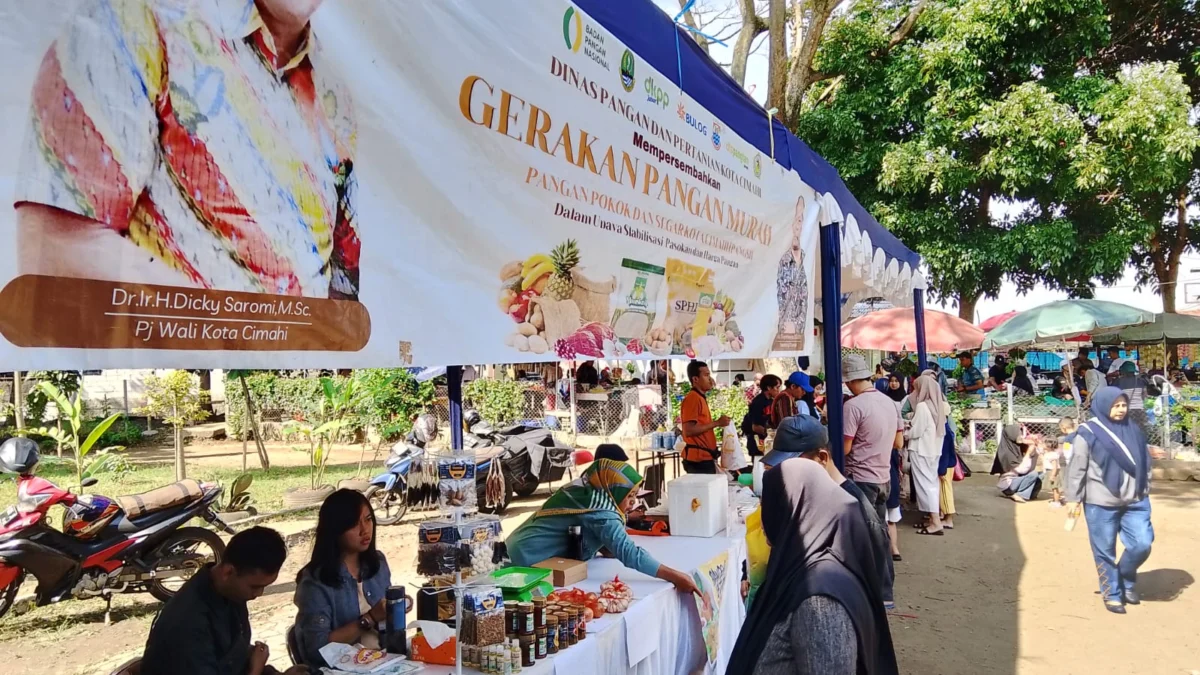 Doc. Subsidi Harga di Gerakan Pangan Murah Berdampak Positif Bagi Para Pedagang Tradisional di Kota Cimahi (Mong)