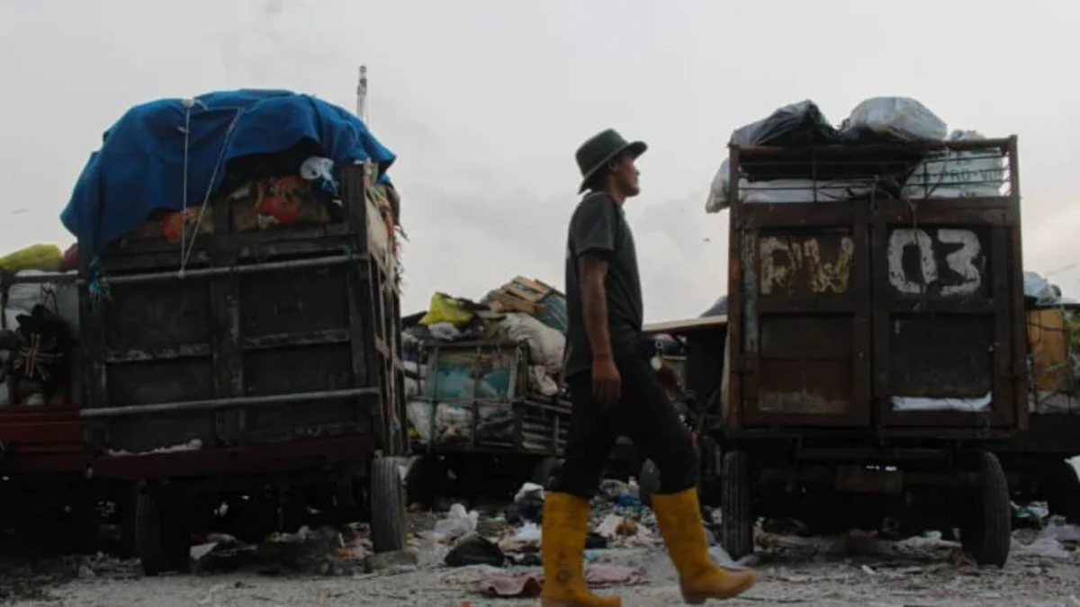 Tanggapan DLH Kota Bandung terkait TPPAS Legok Nangka, Sabtu (29/6/2024). (Sandi Nugraha / Jabar Ekspres)
