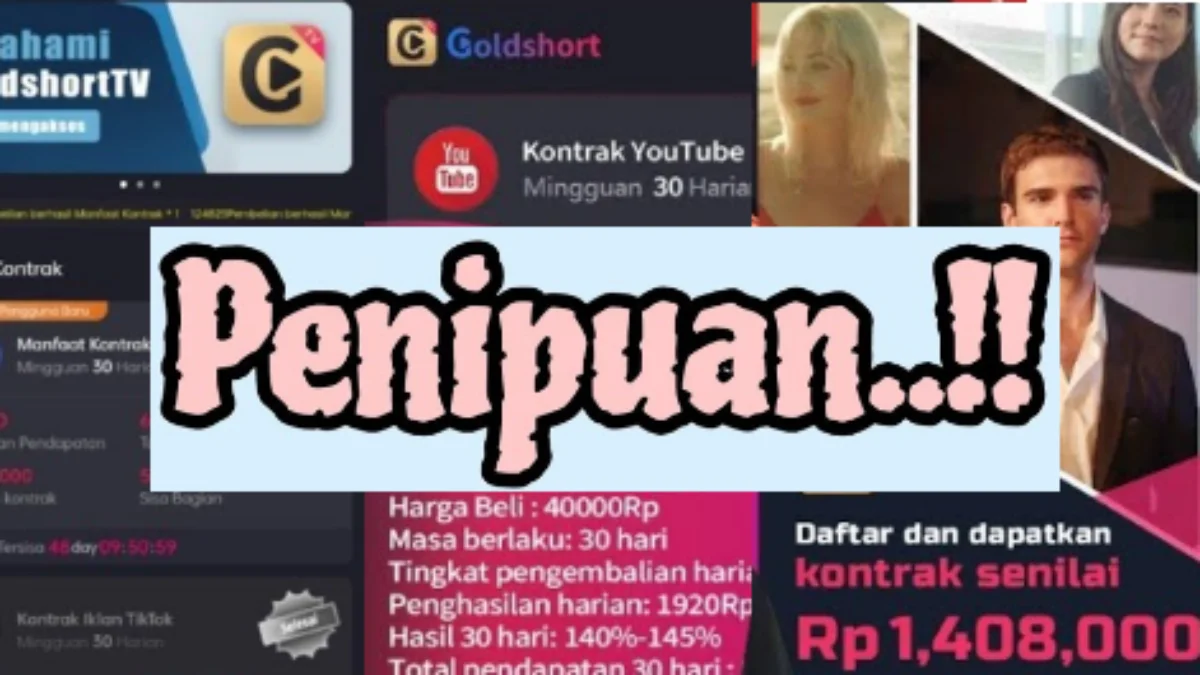 Benarkah Aplikasi GoldShort Kontrak Bersama Youtube?