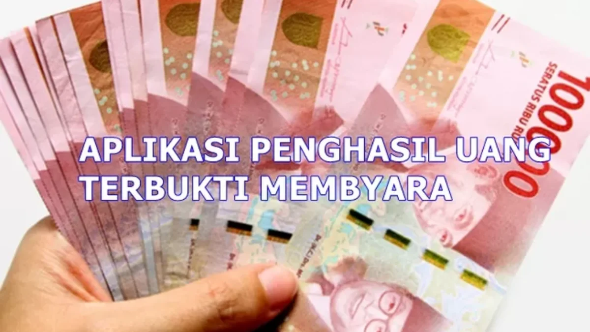 Bikin Dompet Tebal, Ini 3 Aplikasi Penghasil Uang Terbaru Bisa Hasilkan Rp450 Ribu dari Rumah Bikin Dompet Tebal, Ini 3 Aplikasi Penghasil Uang Terbaru Bisa Hasilkan Rp450 Ribu dari Rumah