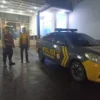 Polsek Cileunyi tengah lakukan patroli malam cegah kriminalitas di wilayah Kecamatan Cileunyi, Kabupaten Bandung.
