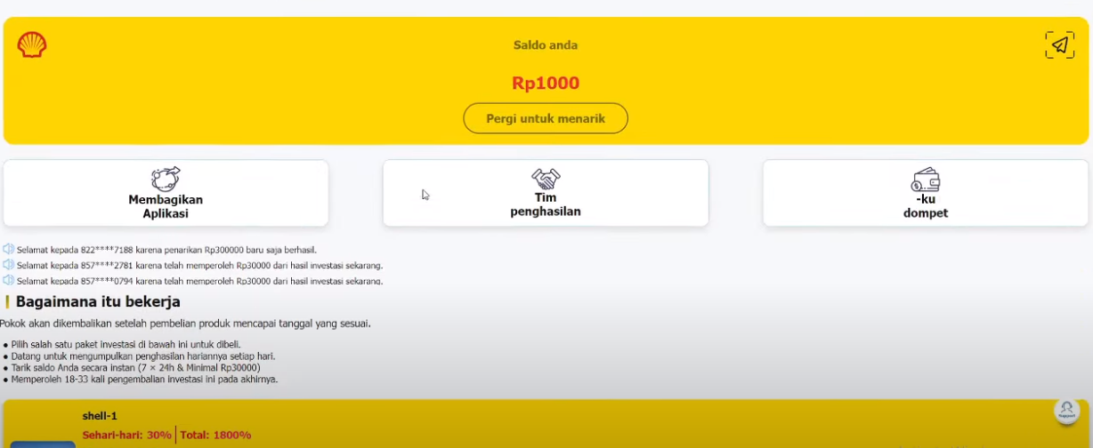 Ini Fakta Aplikasi SHELL Terbukti Aman Membayar atau Penipuan ...