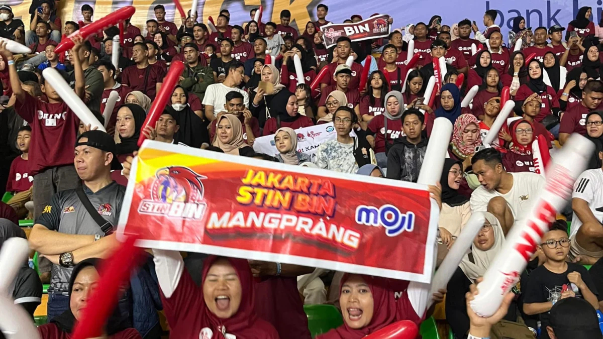 MERIAH! Suporter Dukung Tim Voli BIN pada Ajang Proliga 2024 Bandung MERIAH! Suporter Dukung Tim Voli BIN pada Ajang Proliga 2024 Bandung