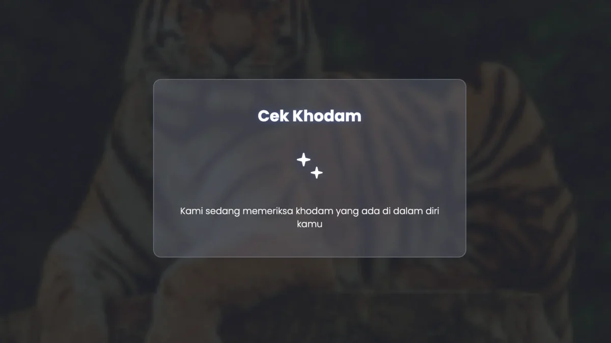 LINK Cek Khodam Online Game Viral TikTok, Apa Khodam Pendamping Kamu? LINK Cek Khodam Online Game Viral TikTok, Apa Khodam Pendamping Kamu?