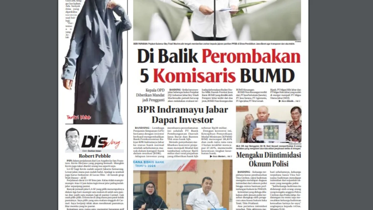 Epaper Jabar Ekspres 11 Juni 2024
