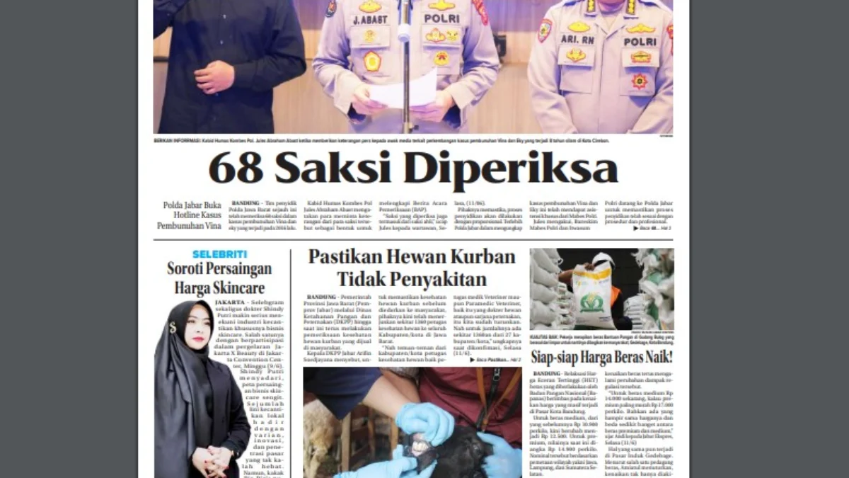 Epaper Jabar Ekspres 12 Juni 2024