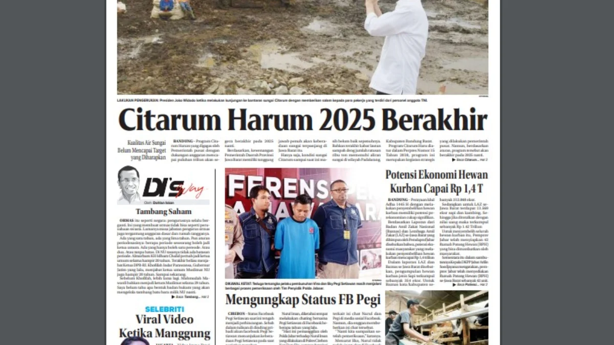 Epaper Jabar Ekspres 19 Juni 2024