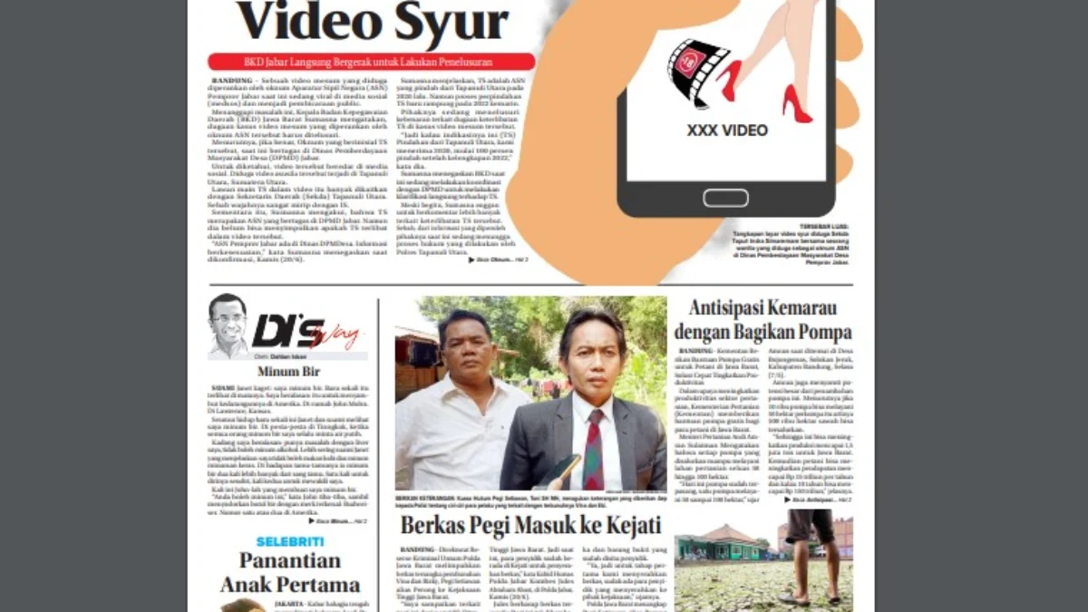 Epaper Jabar Ekspres 21 Juni 2024