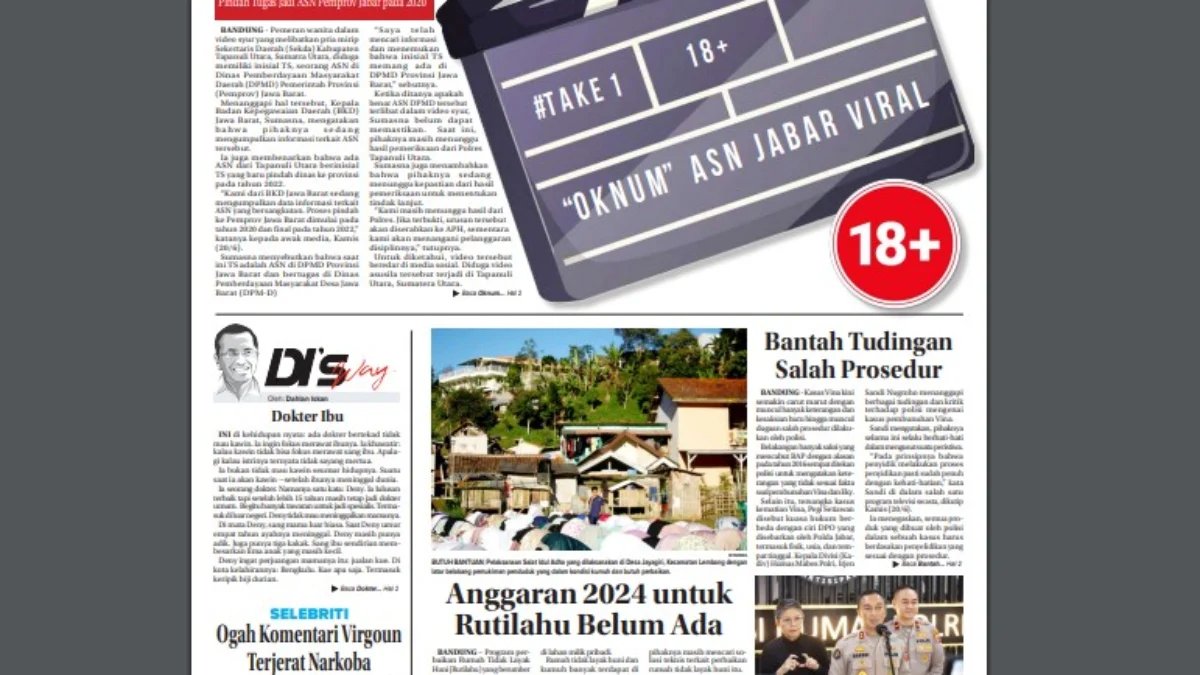 Epaper Jabar Ekspres 22 Juni 2024