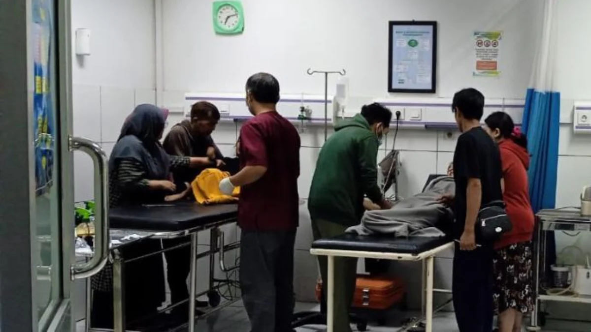 Ilustrasi korban keracunan makanan. Foto Jabar Ekspres/wit