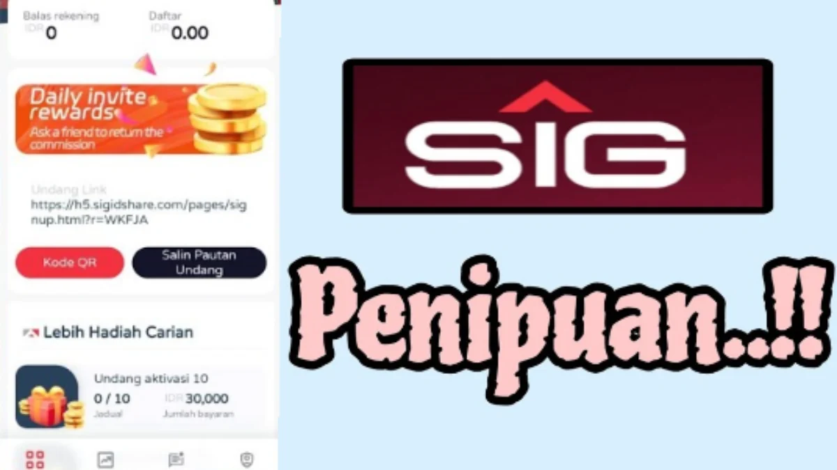 Apakah Aplikasi SIG itu Penghasil Uang atau Penipuan