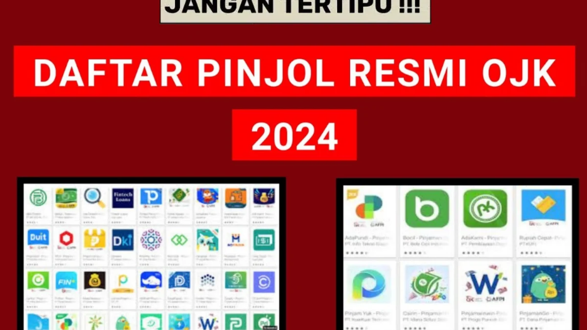 Daftar Aplikasi Pinjol Resmi OJK 2024 dengan Bunga Rendah dan Tenor Panjang
