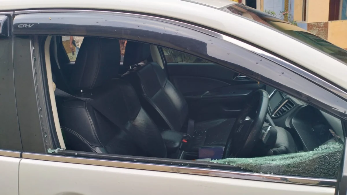 potret modus pecah kaca mobil di Bogor/Dok Polsek Rumpin/