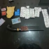 barang bukti buruh harian lepas salahgunakan narkotika dan obat-obatan/Foto: Polsek Darmaga/