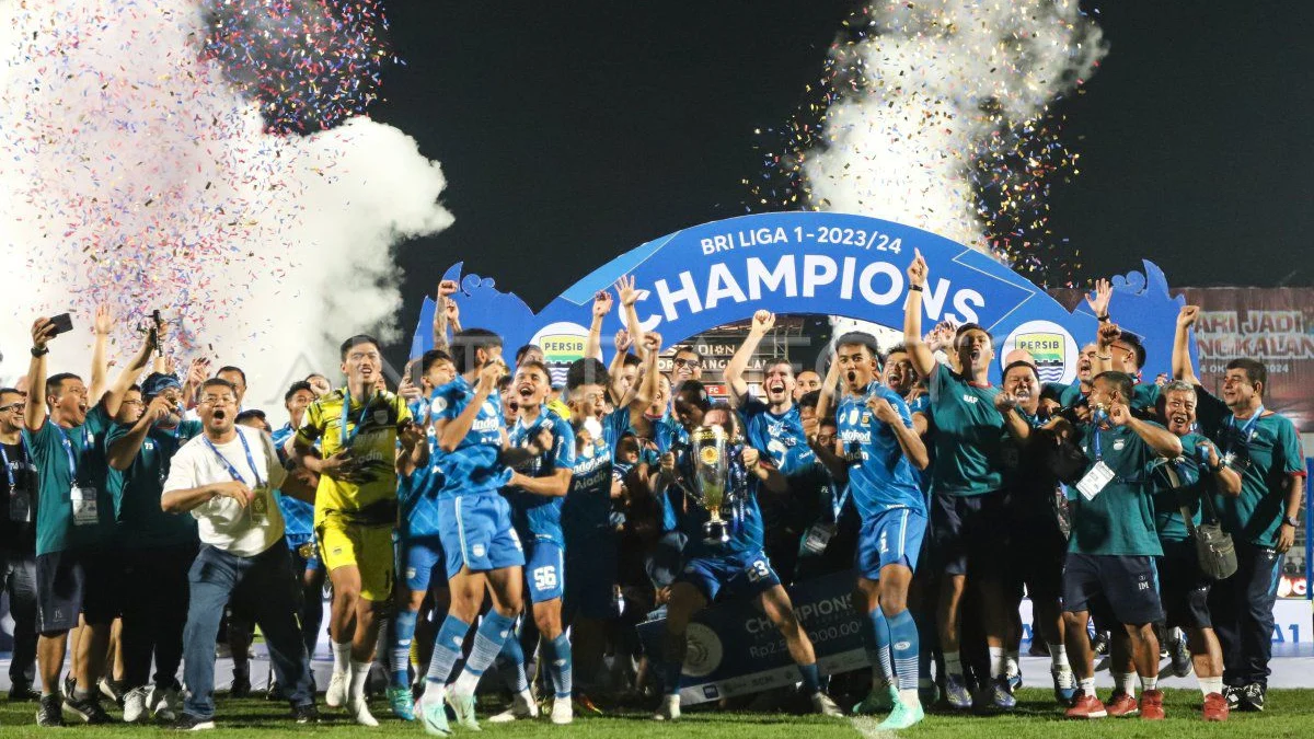 Asa Persib Merumput di 'Europa League' Asia Terbuka Lebar Usai keluar menjadi juara, Persib jadi wakil Indonesia di babak play-off AFC Champions League Two 2024/2025