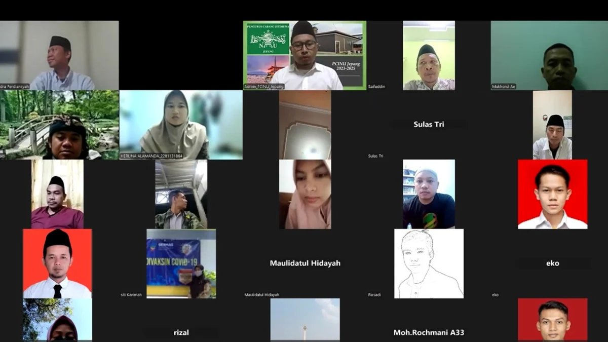 PCINU dan KMNU Jepang gandeng UIN Cirebon adakan webinar peluang kuliah jarak jauh bagi diaspora di Jepang.