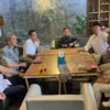 Sejumlah figur Bacawalkot Bogor saat menghadiri pemanggilan dari DPD Gerindra Jabar di Bandung, Selasa (4/6). (Yudha Prananda / Istimewa)