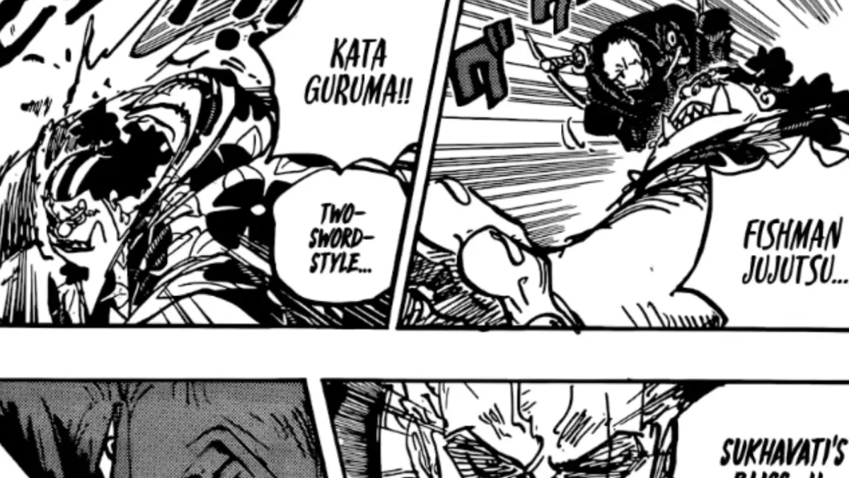 Spoiler One Piece Chapter 1118: Zoro Bakal Keluarkan Kekuatan Iblis hingga Membuat Gorosei Nusjuro Terkejut!