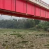Perairan Sungai Citarum di Kecamatan Batujajar, Bandung Barat dipenuhi sampah. Dok Jabar Ekspres/wit