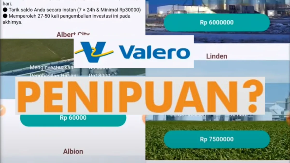 Aplikasi Valero Investasi yang Terbukti Membayar atau Skema Penipuan? Aplikasi Valero Investasi yang Terbukti Membayar atau Skema Penipuan?