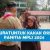 Ucapan Terima Kasih untuk Kakak OSIS dan Panitia MPLS 2024