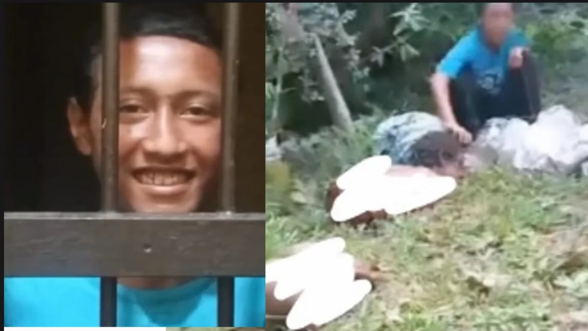 Terduga Pelaku Mutilasi Garut yang diduga ODGJ