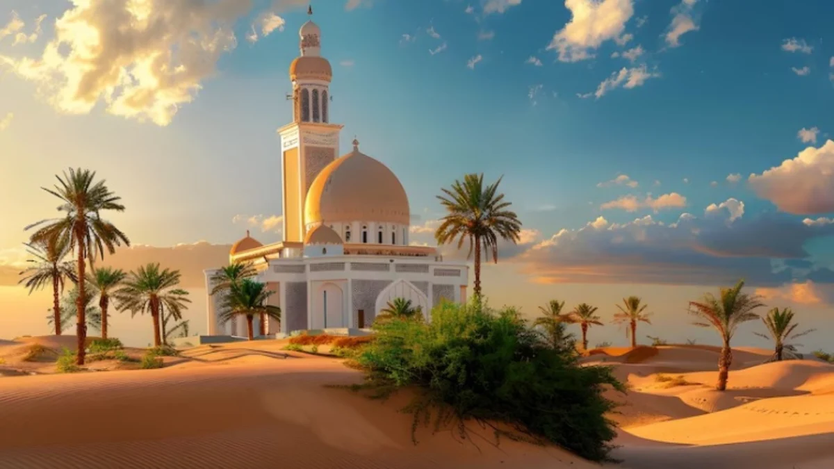 ILUSTRASI Kemuliaan Bulan Muharam. (freepik)