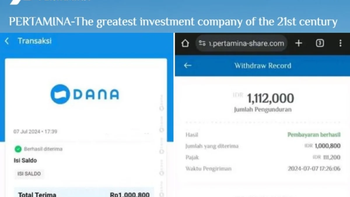 Saldo DANA gratis dari aplikasi pertamina yang amsih diragukan keamanannya.