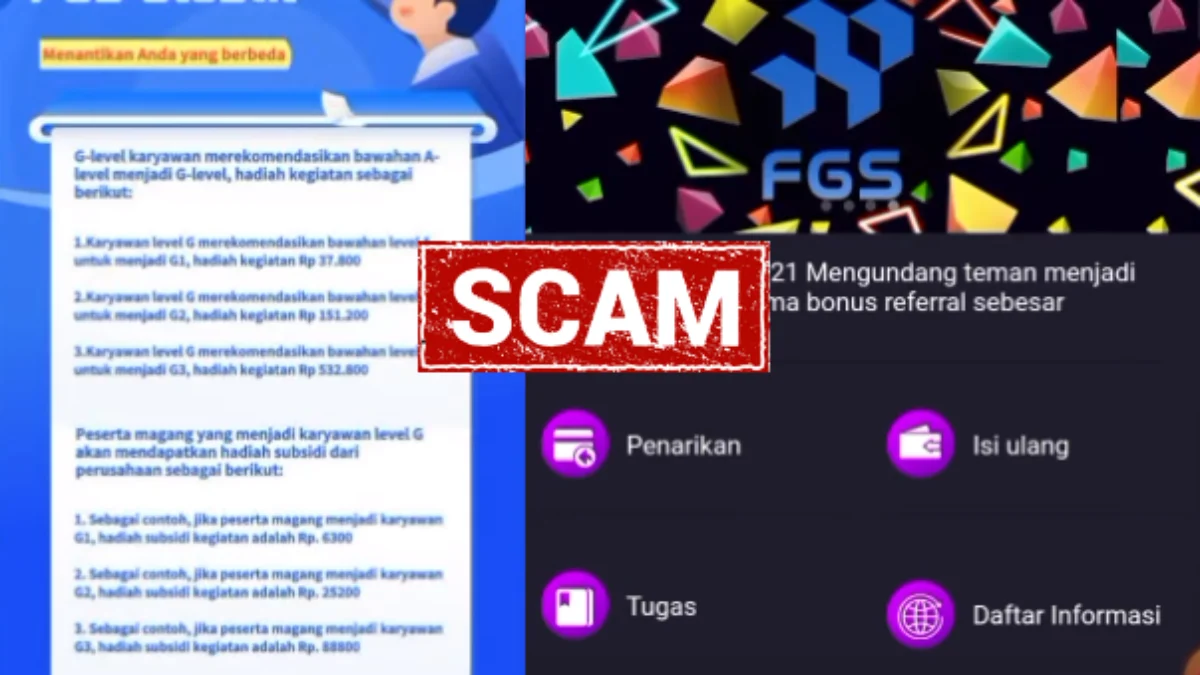 Terbongkar Aplikasi FGS Global Scam Hari Ini Terbongkar Aplikasi FGS Global Scam Hari Ini