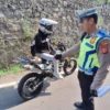 Operasi Patuh Lodaya yang digelar di Garut. ( Tribratanews.jabar)