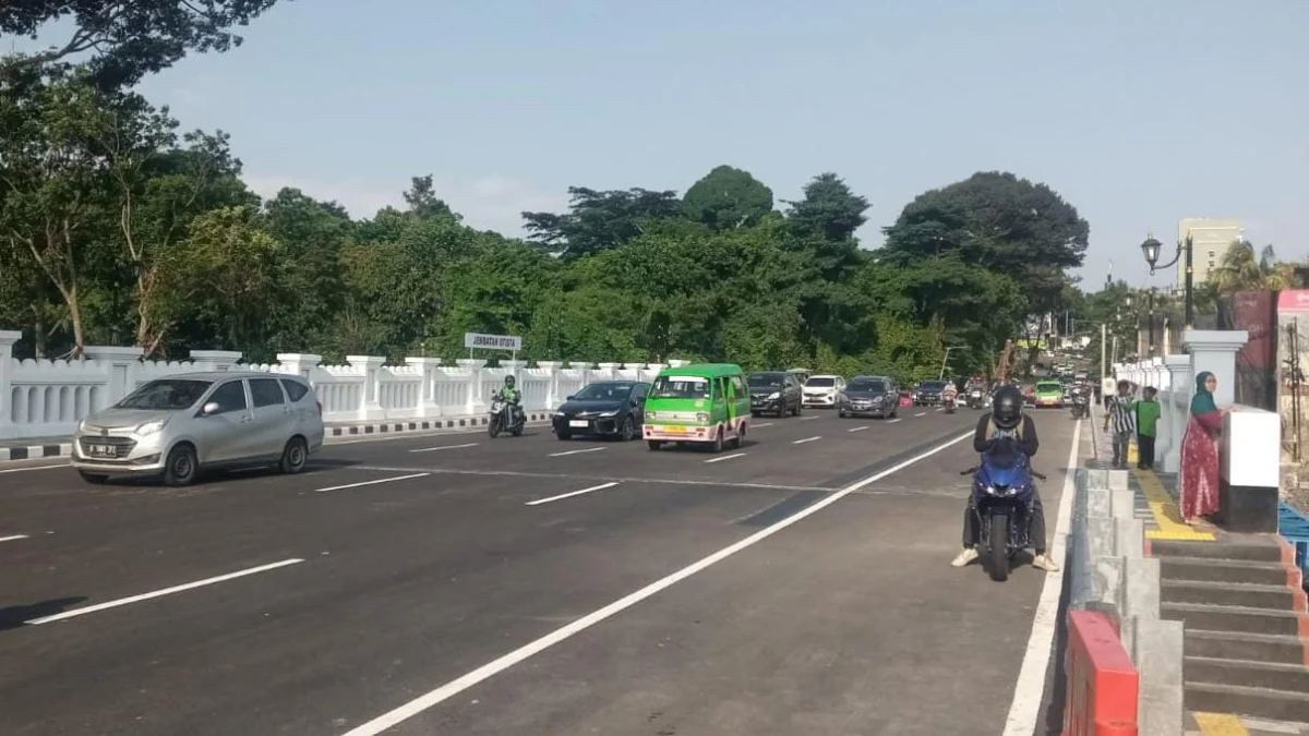 Suasana di Jalan Otista Kota Bogor (20/12/23). (Yudha Prananda / Jabar Ekspres)