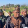 Wakil Menteri Pertanian, Sudaryono saat memberikan keterangan di Soreang, Sabtu (27/7/2024). Foto Agi Jabar Ekspres