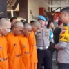 Satreskrim Polres Cimahi Bekuk Lima Komplotan Pencuri dan Penadah Kendaraan Bermotor