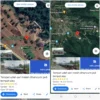 Tangkapan layar Google Maps proyek bianglala di Kawasan Puncak Bogor.